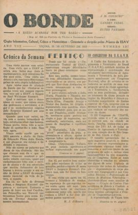 O Bonde - Edição 127 de 25/10/1952