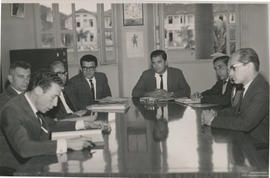 Reunião com diretores da ESA e dos Institutos