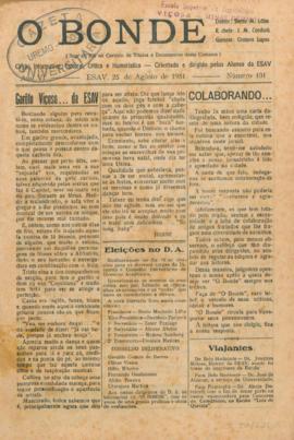 O Bonde - Edição 101 de 25/08/1951
