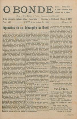 O Bonde - Edição 131 de 06/06/1953