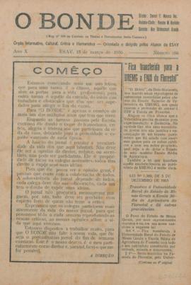 O Bonde - Edição 166 de 15/03/1956