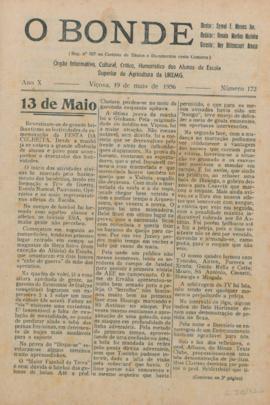 O Bonde - Edição 172 de 19/05/1956