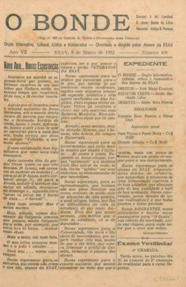 O Bonde - Edição 108 de 08/03/1952