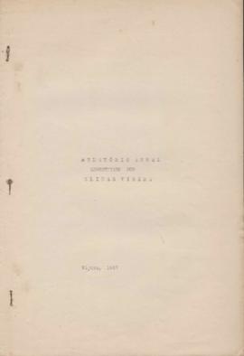 Relatório anual - Clibas Vieira (1957)