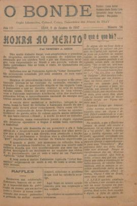 O Bonde - Edição 58 de 09/10/1947