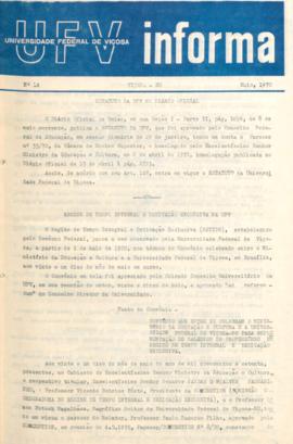 Edição nº 14 de 05/1970