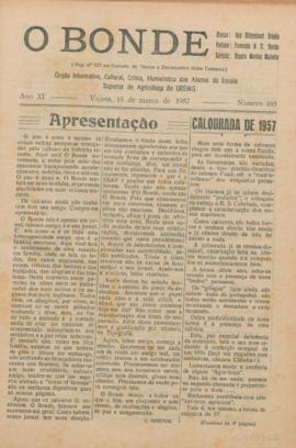 O Bonde - Edição 185 de 18/03/1957