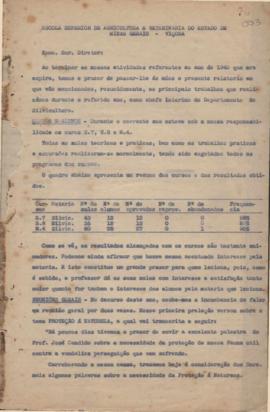 1940 - Silvicultura (Chefe de Departamento)