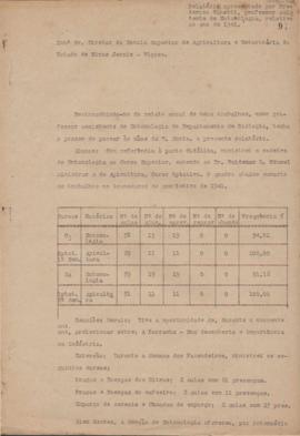 1941 - Entomologia (Biologia)