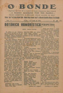 O Bonde - Edição 81 de 04/06/1949