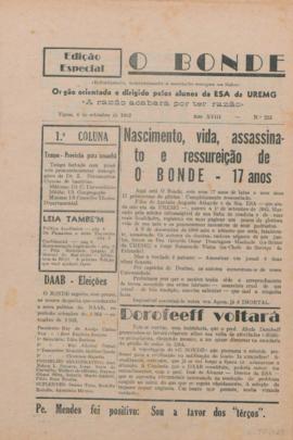 O Bonde - Edição 233 de 06/09/1962