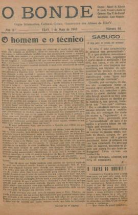 O Bonde - Edição 66 de 01/05/1948
