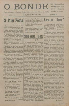 O Bonde - Edição 22 de 18/05/1946