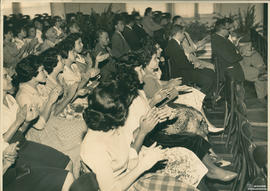 Evento de extensão na década de 1950