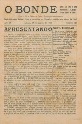 O Bonde - Edição 148 de 19/03/1955