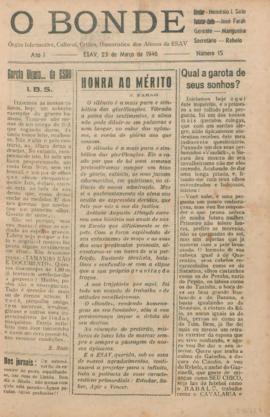 O Bonde - edição 15 de 26/03/1946
