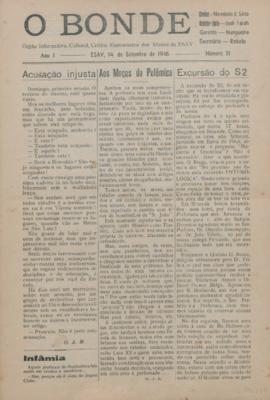 O Bonde - Edição 31 de 14/09/1946