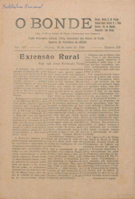 O Bonde - Edição 205 de 26/05/1959
