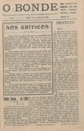 O Bonde - edição 18 de 13/04/1946
