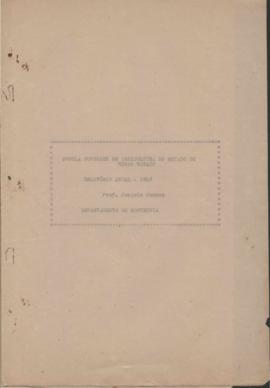 1948 - Avicultura (Zootecnia)