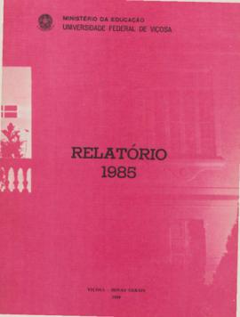 Relatório de Atividades de 1985