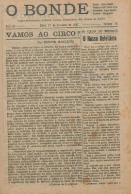 O Bonde - Edição 55 de 13/09/1947