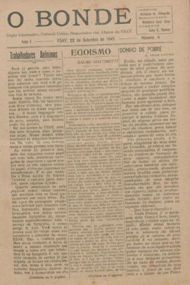 O Bonde - edição 04 de 22/09/1945