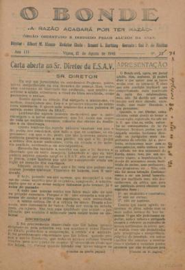O Bonde - Edição 71 de 12/08/1948
