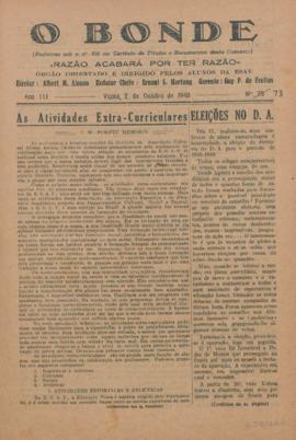 O Bonde - Edição 73 de 02/10/1948