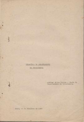 1948 - Veterinária (Chefe do Departamento)