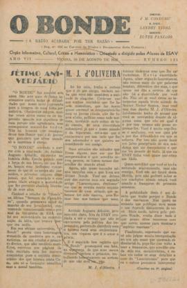 O Bonde - Edição 121 de 30/08/1952