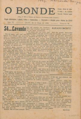 O Bonde - Edição 96 de 26/05/1951