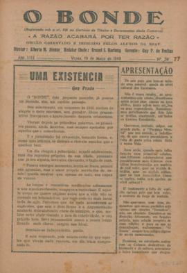 O Bonde - Edição 77 de 19/03/1949
