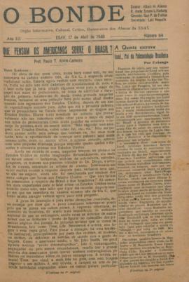 O Bonde - Edição 64 de 17/04/1948