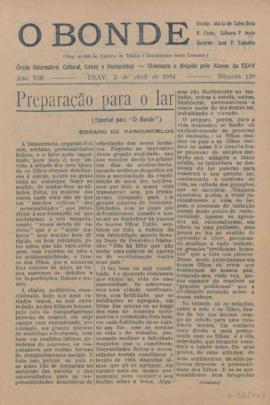 O Bonde - Edição 139 de 03/04/1954