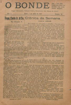 O Bonde - Edição 50 de 07/06/1947