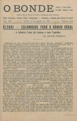 O Bonde - Edição 132 de 15/08/1953