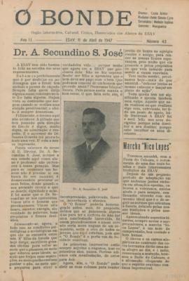 O Bonde - Edição 43 de 11/04/1947