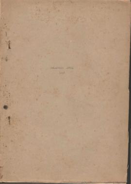 1947 - Anatomia (Chefe do Departamento)