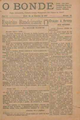 O Bonde - Edição 56 de 20/09/1947