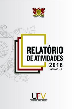 Relatório de Atividades de 2018 (Ano base 2017)