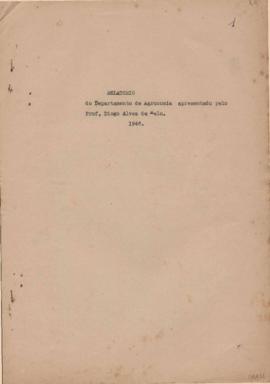 1946 - Agronomia (Chefe do Departamento)