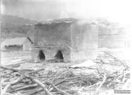 Forno para queima de tijolos