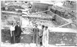 Construção dos alicerces do Edifício Principal