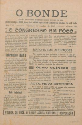 O Bonde - Edição 228 de 08/10/1960