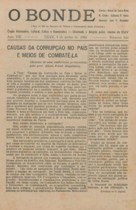 O Bonde - Edição 143 de 05/06/1954