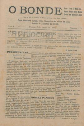 O Bonde - Edição 173 de 02/06/1956