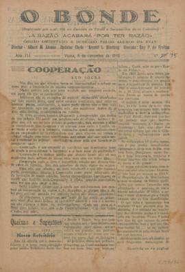 O Bonde - Edição 75 de 04/11/1948