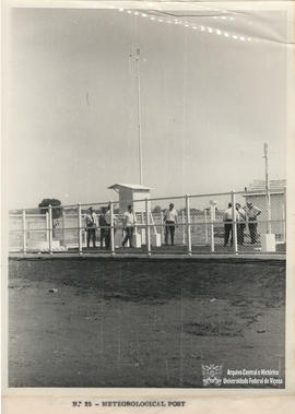 Vista parcial da Estação Meteorológica