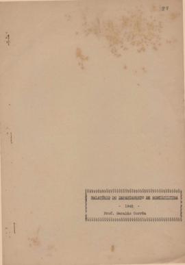 1945 - Horticultura e Pomicultura (Chefe do Departamento)